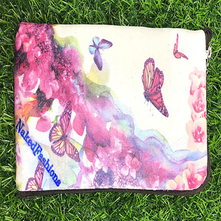 Nakedfashions Decoupage Handphone Bag Butterfly